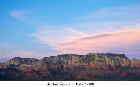 Sedona Sunset Sky Color Change