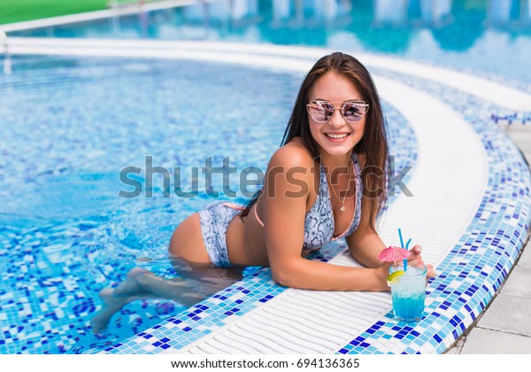 swimming pool ladies dress