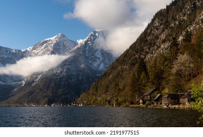 The Hallstätter See In The Austrian Alps