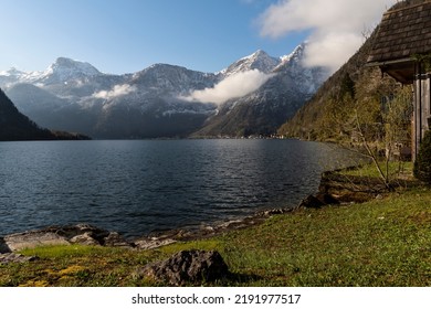 The Hallstätter See In The Austrian Alps