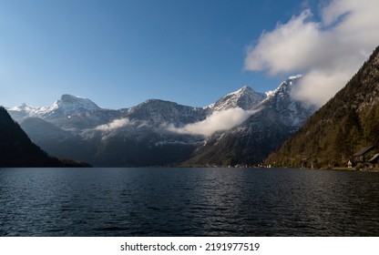 The Hallstätter See In The Austrian Alps