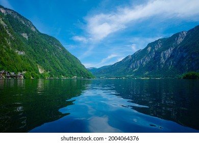 Hallstätter See, A Famous Lake In Austria, Europe.