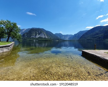 Hallstätter See Im Salzburger Land, Salzkammergut, Österreich 