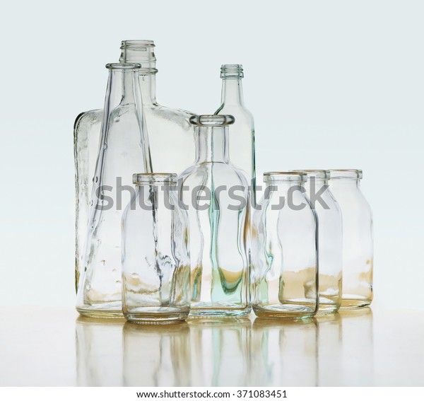 Download See Through Groups Clear Glass Bottles Stock Photo Edit Now 371083451