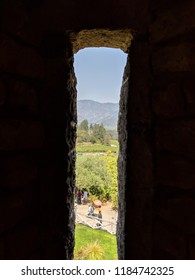 See Through Stone Wall