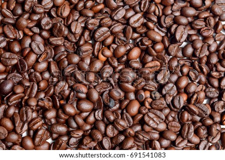 Seed of coffee for background