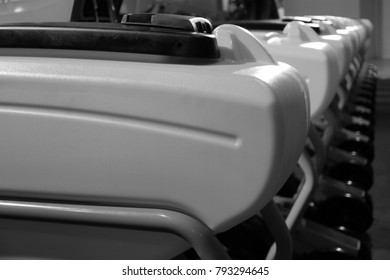  Seed drill. Precision sowing machine.  An image of a row seeder. Fragment.