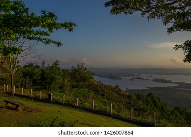 Seeing The Beauty Of Sentani Airport, Papua Was Taken In The Afternoon From Tugu Mc. Artur