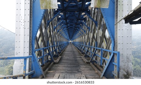 a seemingly endless bridge tunnel