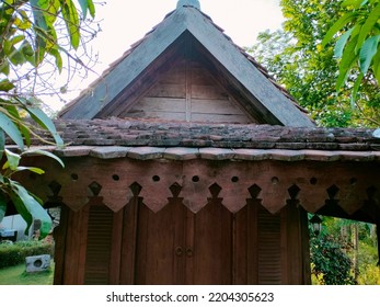 Seen From The Front Of The Gazebo Construction Building