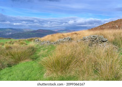 A Seen From A Hillside South Wales Valleys