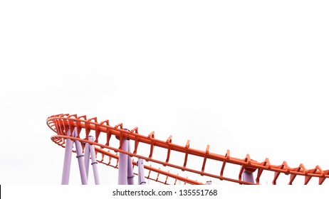 A Segment Of A Roller Coaster, Isolated