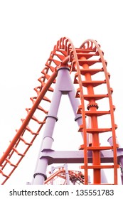 A Segment Of A Roller Coaster, Isolated