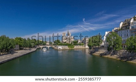 Similar – Image, Stock Photo Notre Dame de Paris blessée (4)