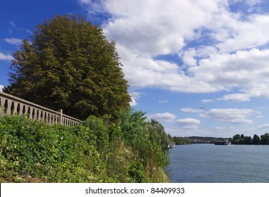 Seine River In Val De Marne