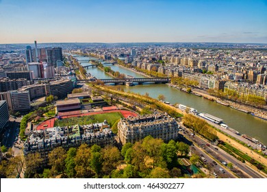 Seine river - View from Eiffel tower
