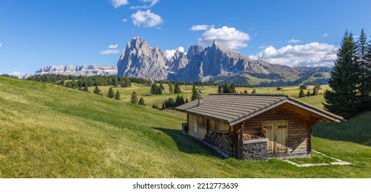 Seiser Alm In Southtyrol, Italien