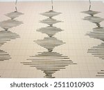 Seismograph and earthquake.A seismograph records the seismic activity of an earthquake