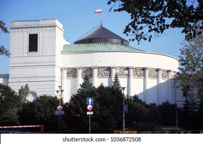 Sejm, House Of Parliament, Wiejska Street, Poland