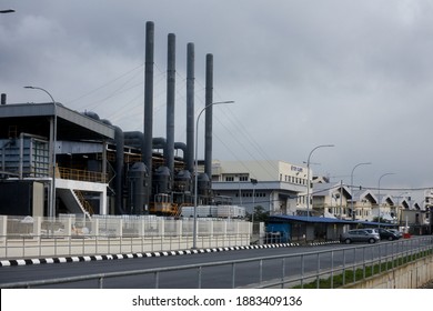 Selangor, Malaysia- 23 November 2020: General View Of A Top Glove Factory In Klang