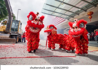 Lion Dance Malaysia High Res Stock Images Shutterstock
