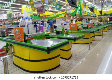 Similar Images Stock Photos Vectors Of Seremban Malaysia 01 January 2018 View Of Cashier Counter On Giant Supermarket 1271425576 Shutterstock