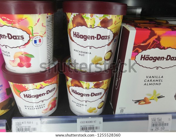 Selangor Malaysia November 2018 Haagen Dazs Stock Photo Edit Now 1255528360