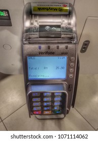 verifone debit machine