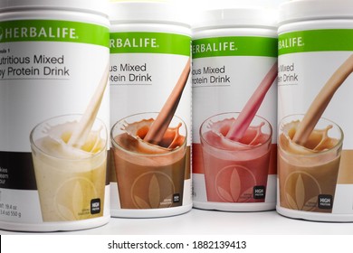 herbalife shake background