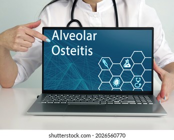 Select Alveolar Osteitis Dry Socket Menu Item. Doctor Use Cell Technologies. 
