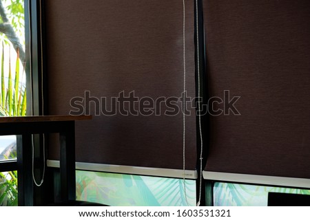 Similar – Image, Stock Photo The roller shutter has been closed for a long time, tender tendrils conquer it as a climbing aid