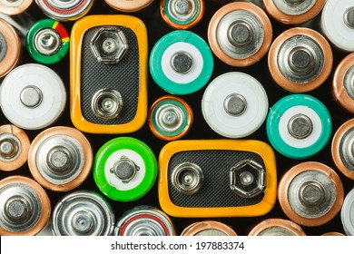 A Selection Of Batteries