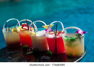 Selection Cocktail Ice Bucket Special Drink Stock Photo 776685085 ...