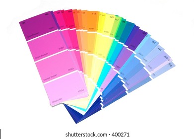 Selection Of Paint Chips