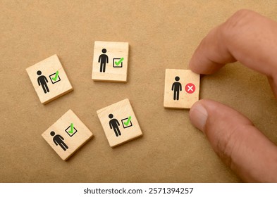 Selection Process: Evaluating and Choosing Individuals While Others Face Rejection