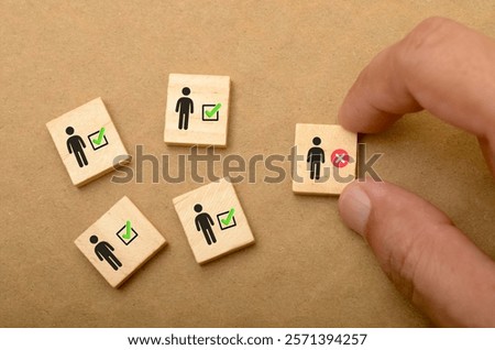 Selection Process: Evaluating and Choosing Individuals While Others Face Rejection