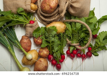 Selection of Vegetables A selection of fresh vegetables