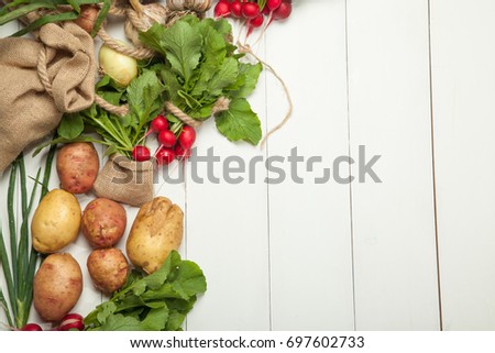 Selection of Vegetables A selection of fresh vegetables