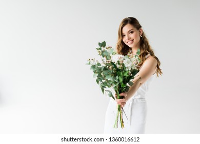 352,137 Girl holding flowers Images, Stock Photos & Vectors | Shutterstock