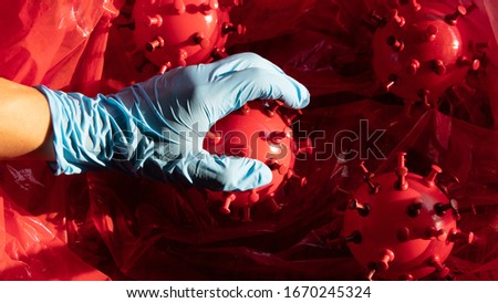 selective focus. hand to stop coronavirus outbreak to around the world virus Respiratory, Hygiene concept, viruses and germs, Virus picture, Stop Germs picture, stop Coronavirus disinfectants