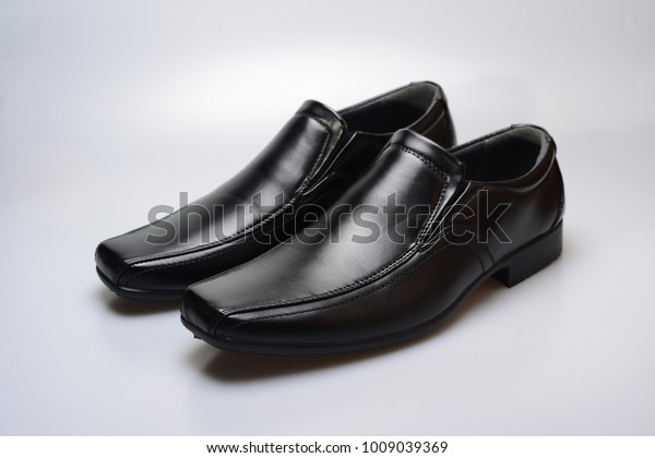 leather shoes black colour