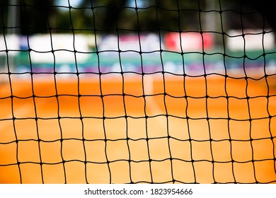 Selective Focus on a Tennis Net