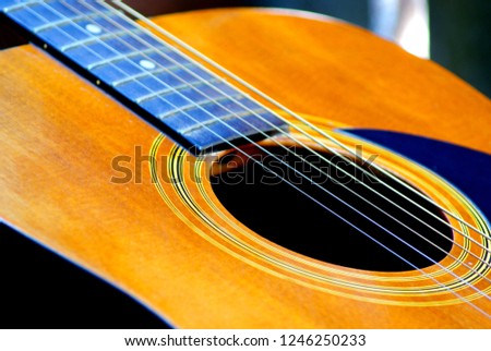 Similar – Broken guitar broken