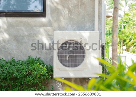 Selective focus of a solar-powered air conditioning system that promotes a sustainable lifestyle.