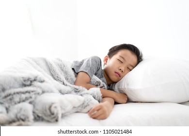 Young Sleeping Asian