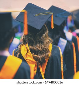 hat worn on graduation