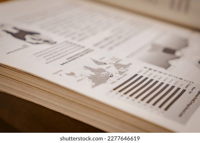 selectively focus on certain pages in a book