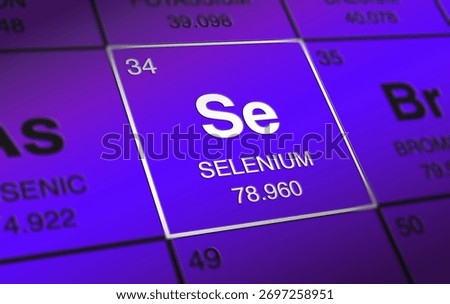 SELENIUM (Se) periodic table 34 element