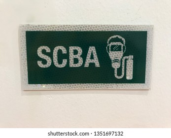 Self Contained Breathing Apparatus Signage