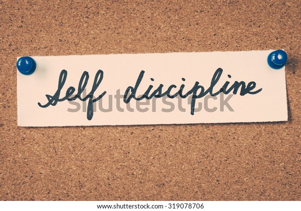 self\
discipline